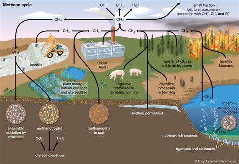 where is methane found today